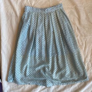 Like New Asilio Lemonade Lake Eyelet Skirt